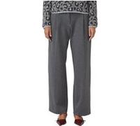 s.Oliver Pants Grey/black Taille: 44 | Pantalons de costume Outlet | Femme | Gris