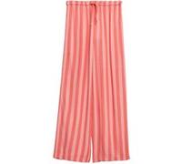 Pantalon wide leg coupe droite taille haute jambe large Cordon de serrage fille s.Oliver Rose 11 ans