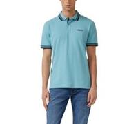 s.Oliver Poloshirts Blue Aqua Taille: M | Polos Outlet | Homme | Bleu