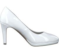 s.Oliver Pompes Femme Talon bloc Haut 5-22401-20, Taille:37 EU, Couleur:Blanc