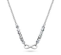 S.Oliver Pour Femmes Bijoux - Colliers En Acier Inoxydable Avec Infinity Design Et Éléganten Beads En Différentes Couleurs - Élégant & Moderne - Parfait Idée Cadeau