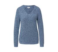 s.Oliver Pull-over bleu chiné, Taille M-L