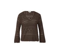 s.Oliver Pull-over chocolat, Taille S-M