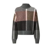 s.Oliver Pull-over marron / gris chiné / rose / blanc, Taille S