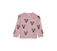 s.Oliver Pull-over mélange de couleurs / rose ancienne, Taille 80