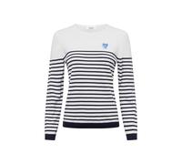 s.Oliver Pull-over noir / blanc, Taille XL