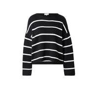 s.Oliver Pull-over noir / blanc, Taille XXXL
