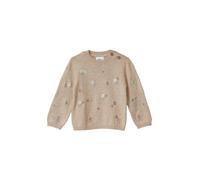 s.Oliver Pull-over noisette / vert / rose / blanc, Taille 86
