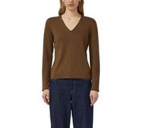 s.Oliver Pullover Dark Brown Taille: 46 | Pulls en Maille Outlet | Femme | Marron