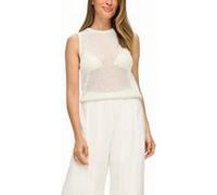 s.Oliver Pullover Off-white Taille: 36 | Tanktops Outlet | Femme | Blanc