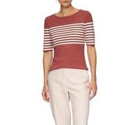 s.Oliver BLACK LABEL 2163635 Pull en Tricot à Manches Courtes, Rose, 46 Femme