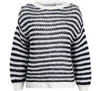 s.Oliver Pullover White-black Taille: S | Pulls en Maille Outlet | Femme | Blanche