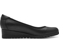 s.Oliver Pumps Femme Talon compensé sportif et élégant 5-22300-42, Taille:38 EU, Couleur:Noir