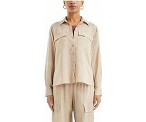 s.Oliver -qs Blouse Beige Taille: 36 | Manches longues Outlet | Femme | Marron
