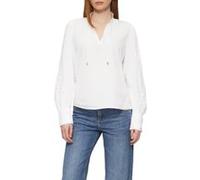 s.Oliver -qs Blouses White Taille: 42 | Manches longues Outlet | Femme | Blanche