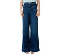 s.Oliver -qs Jeans Blue Denim Taille: W42L32 | Pantalons larges Outlet | Femme | Bleu