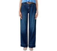 Jeans Wide Leg femme QS Catie Bleu 42x32