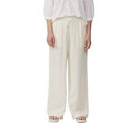s.Oliver -qs Pants Offwhite Taille: W38L30 | Évasés pantalons Outlet | Femme | Blanc