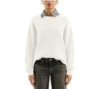 s.Oliver -qs Pullover Offwhite Taille: L | Pulls en Maille Outlet | Femme | Blanc