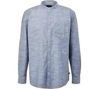 s.Oliver -qs Shirt Blue Taille: M | Chemises d'affaires Outlet | Homme | Bleu