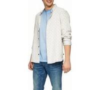 s.Oliver -qs Shirt Offwhite Taille: XL | Casual chemises Outlet | Homme | Blanc