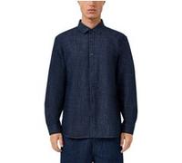 s.Oliver -qs Shirts Blue Denim Taille: M | Chemises d'affaires Outlet | Homme | Bleu