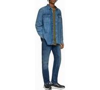 s.Oliver -qs Shirts Blue Taille: L | Casual chemises Outlet | Homme | Bleu