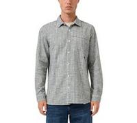 s.Oliver -qs Shirts Grey/black Taille: S | Casual chemises Outlet | Homme | Gris