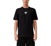 s.Oliver -qs T-shirts Black Taille: L | T-shirts avec imprimés Outlet | Homme | Le Noir