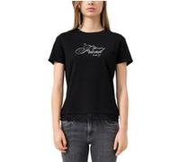 QS T-shirt noir / blanc, Taille S