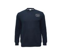 s.Oliver Red Label Big & Tall Sweat-shirt bleu marine / blanc, Taille XXL