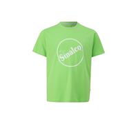 s.Oliver Red Label Big & Tall T-Shirt 'Sinalco' vert clair / blanc, Taille XXL
