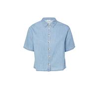 s.Oliver Red Label Plus Chemisier bleu denim, Taille 6XL