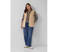 s.Oliver Red Label Plus Gilet sable, Taille XXL