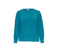 s.Oliver Red Label Plus Sweat-shirt pétrole, Taille 6XL