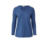 s.Oliver Red Label Plus T-shirt bleu chiné, Taille 6XL