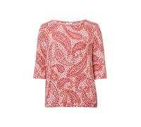 s.Oliver Red Label Plus T-shirt framboise / rouge clair / blanc, Taille XXL