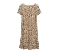 s.Oliver Robe beige clair / marron, Taille 46