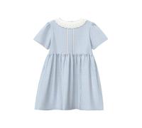 s.Oliver Robe bleu clair / blanc, Taille 62