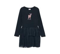 s.Oliver Robe bleu marine / rose / blanc, Taille 98