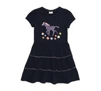 s.Oliver Robe bleu marine / violet / abricot / blanc, Taille 92