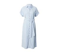 s.Oliver Robe-chemise bleu clair / blanc, Taille 44