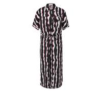 s.Oliver Robe-chemise rouge / noir / blanc, Taille 32