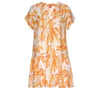 s.Oliver Robe d’été beige / jaune / rose foncé, Taille 46