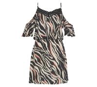 s.Oliver Robe d’été crème / rouille / noir, Taille 40