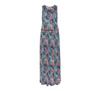 s.Oliver Robe d’été 'Kiesel' beige / saphir / aqua / corail, Taille 38