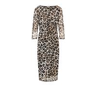 s.Oliver Robe écru / marron / noir, Taille 40