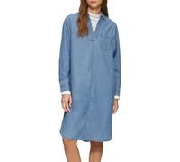 s.Oliver 2161036 Robe en Jean, Bleu, 38 Femmes