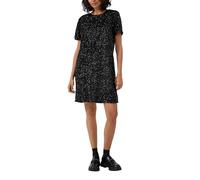 s.Oliver Robe en Velours avec Paillettes, 9999_Noir, 44