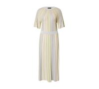 s.Oliver Robes en maille écru / bleu clair / marron / vert pastel, Taille L